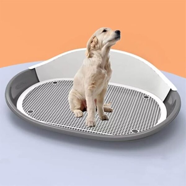 Portable Dog Potty Tray – Training Toilet for Dogs, Pee Training Bedpan, and Cleaning Litter Basin portable dog toilet
