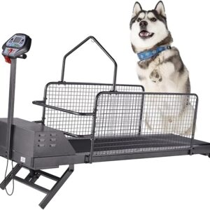Folding Treadmill for Dogs, Indoor Exercise Equipment with Incline Run, Ideal for Large and Medium-Sized Dogs foldable dog treadmill