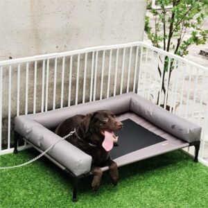 Universal Pet Bed for All Seasons – Detachable, Washable, and Elevated Cat and Dog Bed for Summer elevated dog bed