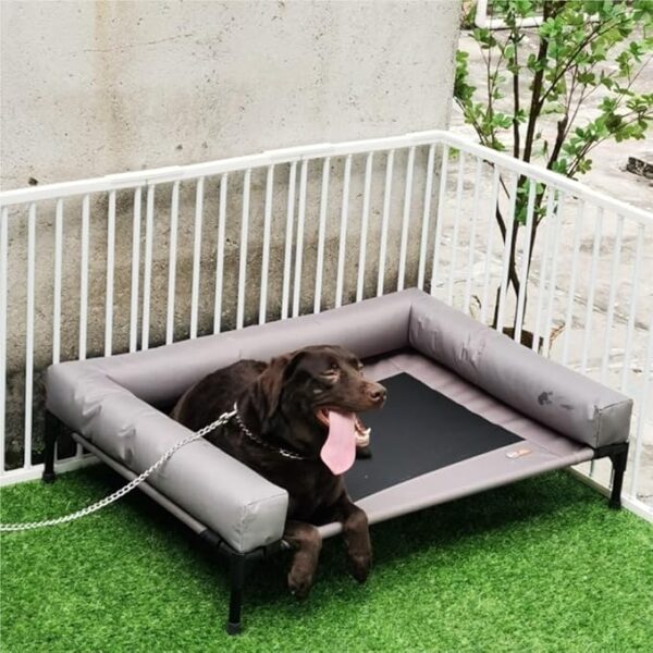 Universal Pet Bed for All Seasons – Detachable, Washable, and Elevated Cat and Dog Bed for Summer elevated dog bed