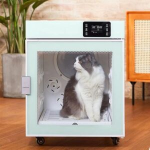 Household Automatic Pet Dryer: Cat and Dog Bath Hair Blower automatic dog dryer
