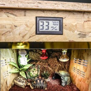 Acrylic Transparent Reptile Feeding Box and Breeding Vivarium – Ideal Habitat for Snakes, Spiders, Lizards, Scorpions, and Centipedes bearded dragon reptile tank