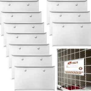 LEIFIDE Metal Kennel Card Holders, 10-Pack