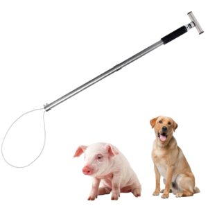 Stainless Steel Dog Catcher Pole - Heavy Duty Animal Control Tool