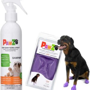 Protex PawZ L Boots & Sanitizer Spray Combo