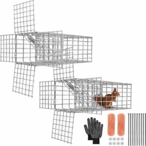2-Pack Squirrel One-Way Door Excluder Kit
