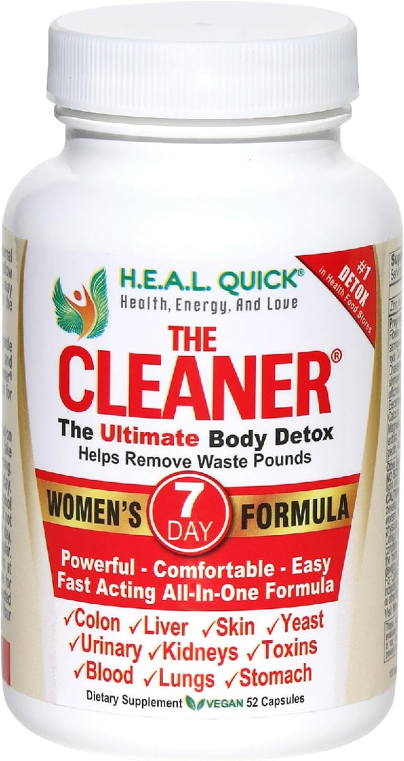 Century Systems The Cleaner 7-Day Detox Formula, 52 Capsules