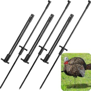 RunNico Turkey Hunting Stakes - 2 Pack, Portable & Collapsible