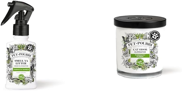 Poo-Pourri Purrfectly Bamboo Cat Odor Bundle