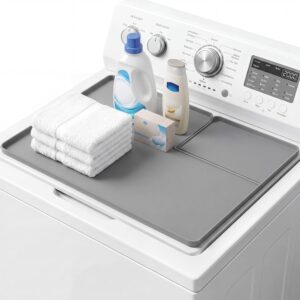 Klyyo Dryer Top Protector Mat 26x18 Gray