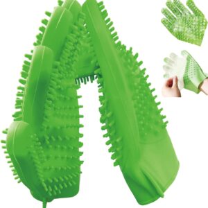 YOFANG Pet Grooming Gloves - Deshedding & Massage Tool