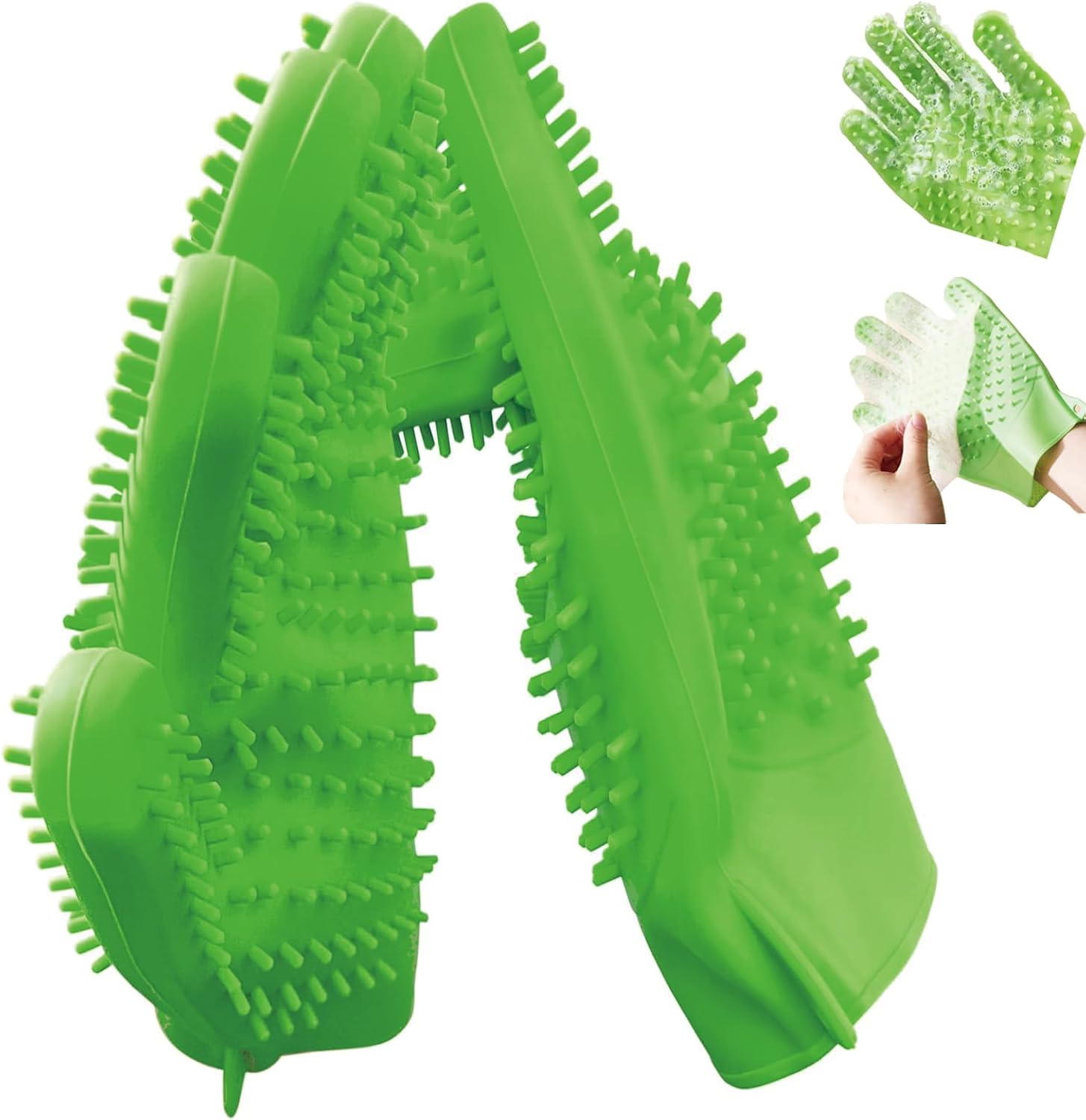YOFANG Pet Grooming Gloves - Deshedding & Massage Tool