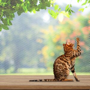 Shappy Pet Balcony Net – Safe & Clear Fence 16.5x2.5ft