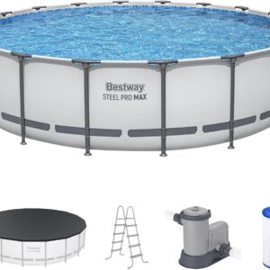 Bestway Steel Pro MAX 18' x 4' Pool Set w/ Pump
