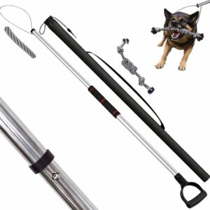 Adjustable 60–92 Inch Animal Catch Pole w/ Toy & Bag