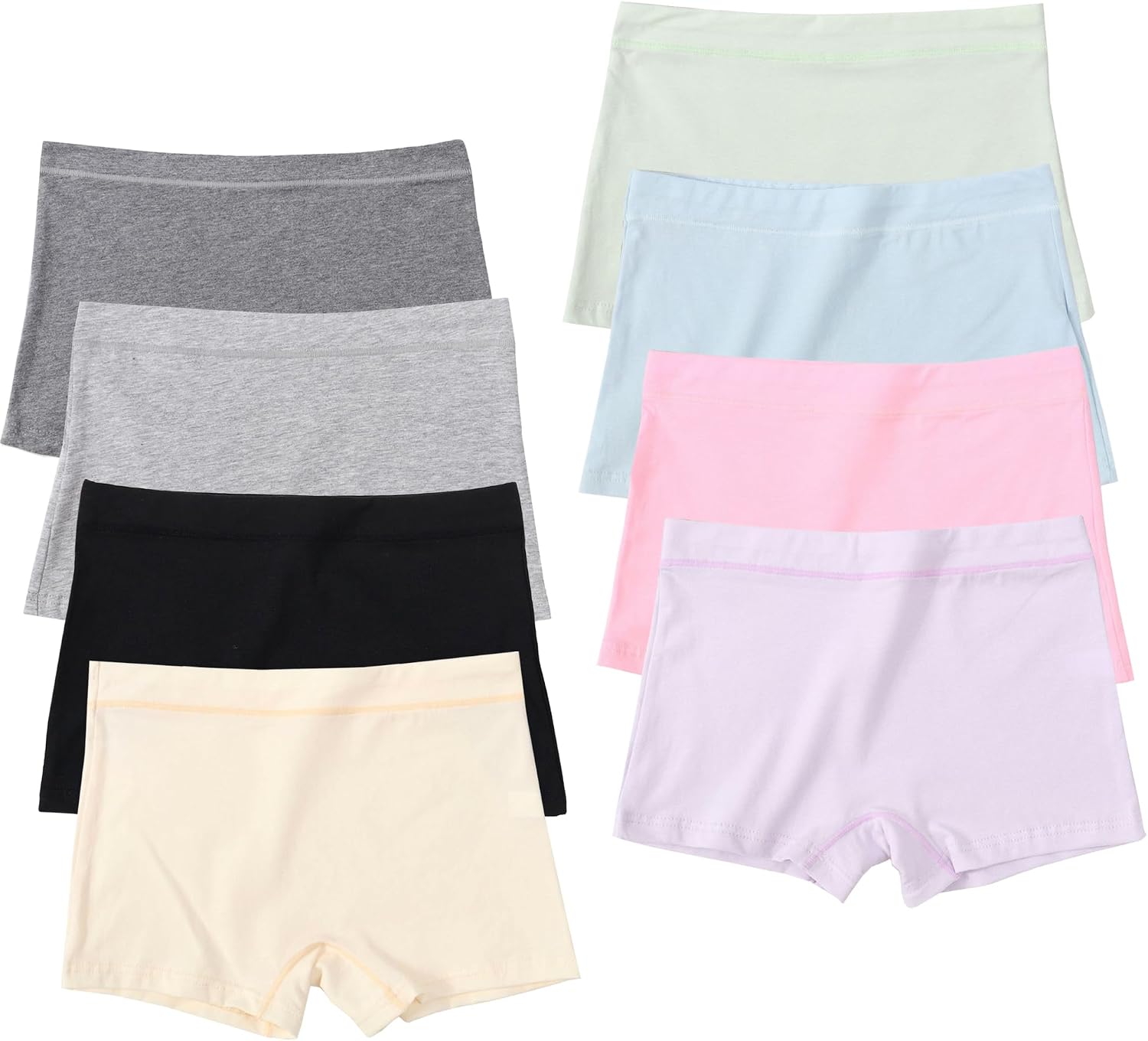 Soft Cotton Boyshorts for Girls Ages 4-14 | ABTRAV