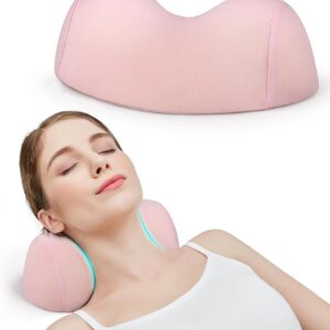 Pink Cervical Neck Traction Pillow for Pain Relief