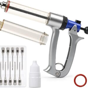 50ml Livestock Syringe, 5-Speed Adjustable Repeating Injector