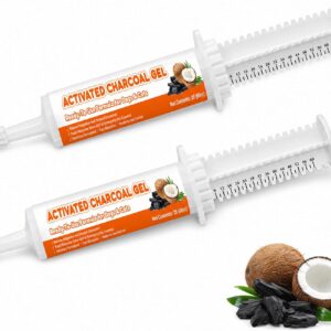 Hekeauo Activated Charcoal Pet First Aid Kit 2 Tubes