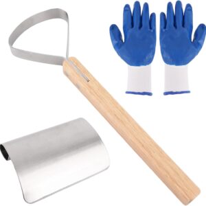 Stainless Steel Hide Scraper Tool Set for Taxidermy & Leather Work