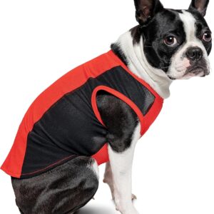 Insect Shield Pet Airflow Tank Top, Small Poppy