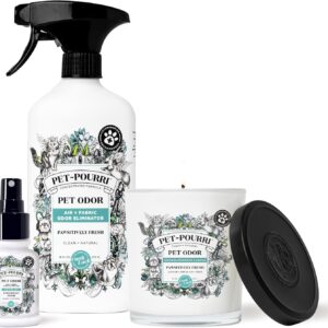 Pet-Pourri Fresh Bundle - Air Spray & Candle Set