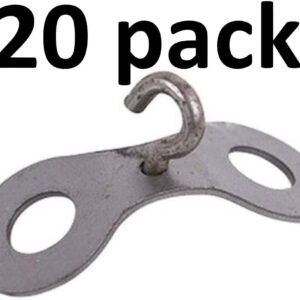 Double Stake Swivels Pack of 20 - Trapping Supplies