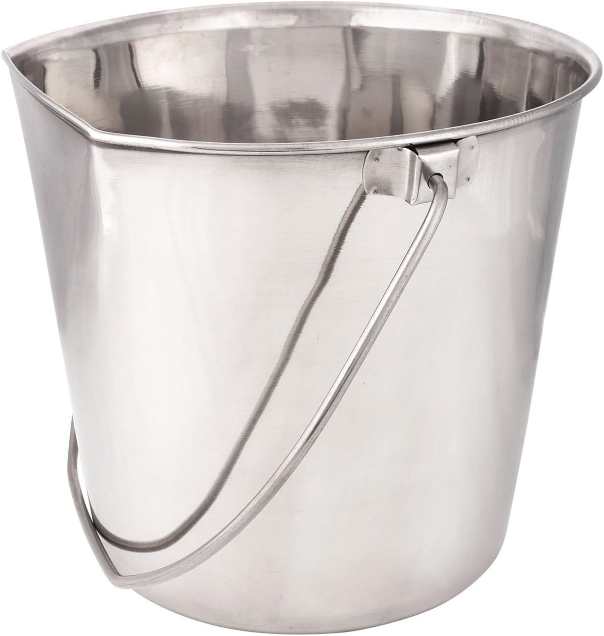 ProSelect 2 Qt Stainless Steel Flat Sided Pail