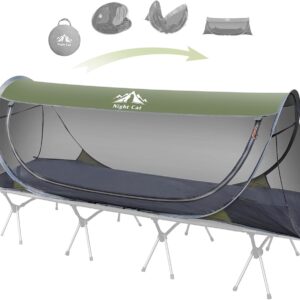 Night Cat Pop-up Mosquito Tent - 1 Person Bug Screen Tent