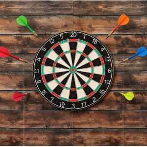 VRYKXO Dart Board Wall Protector - 47" x 35" Felt Surround