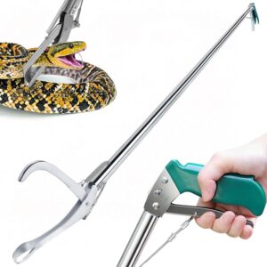 IC ICLOVER 60" Professional Snake Tongs, Extra Long Grabber