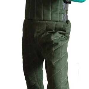 Anti-Bite Dog Jumpsuit, Army Green M