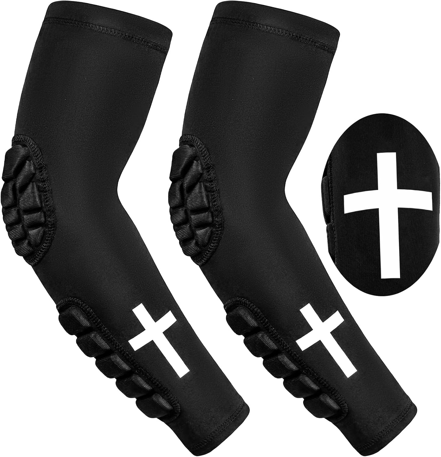 Mepase Cross Padded Arm Sleeves 2 Pack
