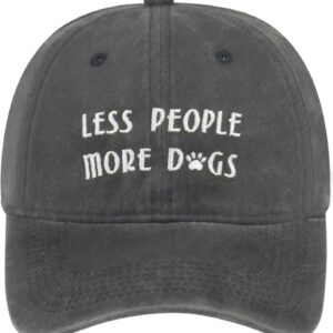 Funny Dog Lover Embroidered Baseball Cap for Men & Women