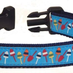 Preston Lobster Trap Buoys Dog Collar - Large