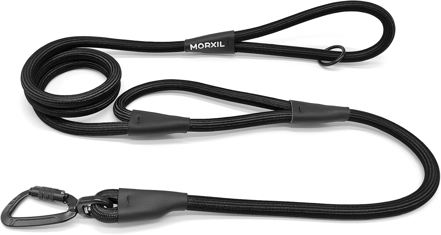 MORXIL Rope Dog Leash, 6FT Heavy Duty Pet Lead