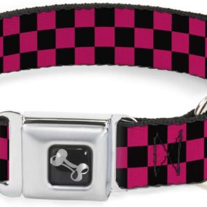 Buckle-Down Seatbelt Dog Collar - 1" W | 11-17" Neck