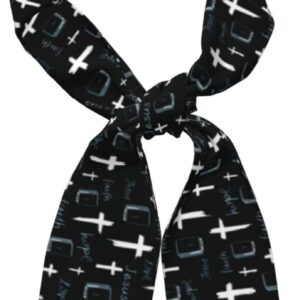 Christian Jesus Cross Scarf for Women - Stylish Ribbon Accessory