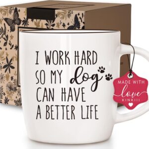 Funny Dog Mom/Dad Coffee Mug for Puppy Lovers - 13OZ