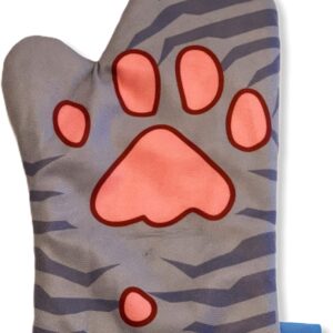 Funny Cat Paw Oven Mitt - Heat Protect Glove